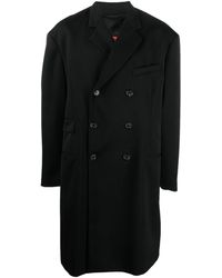 424 - Double-breasted Oversize Coat - Lyst