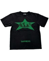 Barriers - Distressed Star-Print T-Shirt - Lyst