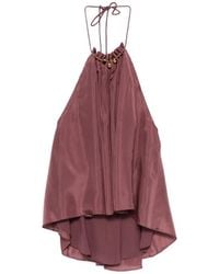 Zimmermann - Aster Bead-Embellishment Blouse - Lyst