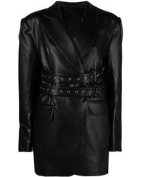 ROKH - Side Tie-Fastening Blazer - Lyst