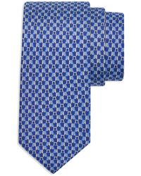 Ferragamo - Cravate en soie à imprimé éléphant - Lyst