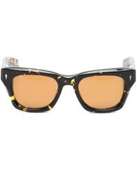 Jacques Marie Mage - Dealan Tortoiseshell-Effect Square-Frame Sunglasses - Lyst