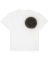 MM6 by Maison Margiela - Round-Neck Graphic T-Shirt - Lyst