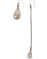 Ann Demeulemeester - Judith Teardrop Mismatched Earrings - Lyst