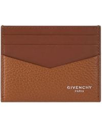 Givenchy - Tarjetero De Piel Granulada - Lyst