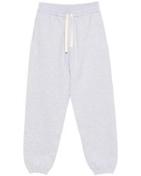 Jil Sander - Broek Met Geborduurd Logo En Trekkoord - Lyst