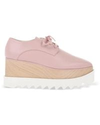 Stella McCartney - Elyse Platform Derby Shoes - Lyst