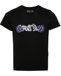 Martine Rose - Katoenen T-Shirt Met Logoprint - Lyst