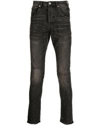 Purple Brand - Mid-Rise Skinny Jeans - Lyst