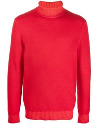 Malo - Fine-Knit Rollneck Jumper - Lyst