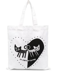 10 Corso Como - Borsa Tote Con Stampa - Lyst