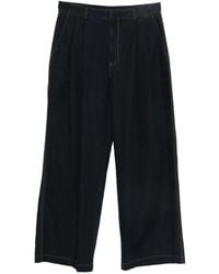Juun.J - Pleat-Detail Jeans - Lyst