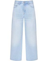 12 STOREEZ - Candiani Mid-rise Wide-leg Jeans - Lyst