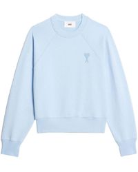 Ami Paris - Sweater Met Tonaal Logo - Lyst