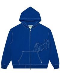 Godspeed - Og Logo Zip-Up Hoodie - Lyst