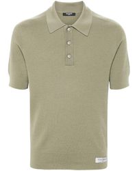 Balmain - Poloshirt Aus Merinowolle - Lyst