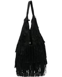 La Milanesa - Large Aretha Fringed Shoulder Bag - Lyst