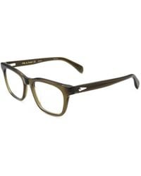 Rag & Bone - Brille Mit Eckigem Gestell - Lyst