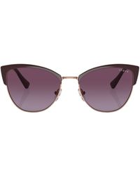 Vogue Eyewear - Gafas de sol con montura estilo mariposa - Lyst