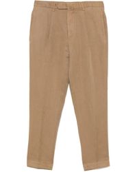 Dell'Oglio - Pantalones Chinos Con Pliegues - Lyst