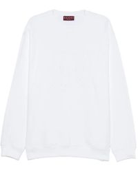 Gucci - Logo-Embroidered Sweatshirt - Lyst