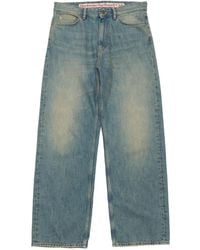 Stockholm Surfboard Club - Embroidered Jeans - Lyst