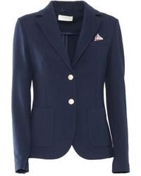 Circolo 1901 - Jacke Mit Geknöpften Taschen - Lyst