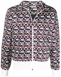 Valentino Garavani - Optical Print Track Jacket - Lyst