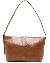 A.P.C. - Leather Buckle-Detail Tote Bag - Lyst