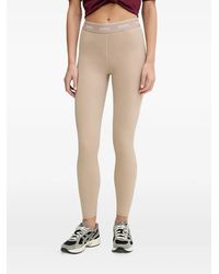 Guess - Alba Logo-Waistband Leggings - Lyst
