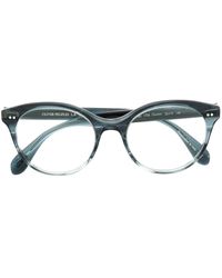 Oliver Peoples - Gwinn Brille mit rundem Gestell - Lyst