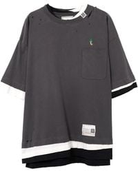 Maison Mihara Yasuhiro - Layered Pocket T-Shirt - Lyst