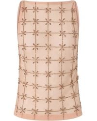 Pinko - Top Sin Mangas Con Detalles De Cristal - Lyst