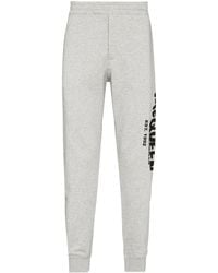 McQueen - Trainingsbroek Met Graffiti-Print - Lyst