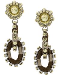 DSquared² - Ohrringe Mit Kristallen - Lyst
