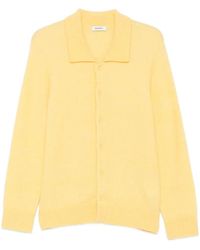 Sandro - Wing-Collar Buttoned Cardigan - Lyst