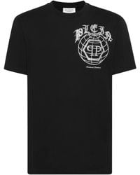 Philipp Plein - T-Shirt Mit Logo-Print - Lyst