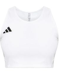 adidas - Adizero Essentials Running Crop Top - Lyst