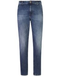 PT Torino - Mid-Rise Slim-Fit Jeans - Lyst
