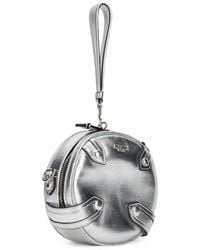 Moschino - Metallic-Effect Shoulder Bag - Lyst