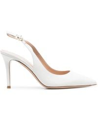 Gianvito Rossi - Ribbon Slingback Pumps - Lyst