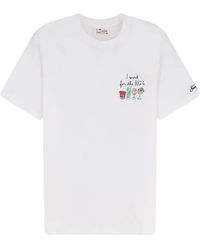 MC2 Saint Barth - Logo T-Shirt - Lyst