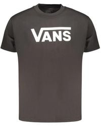 Vans - Logo-Print Cotton T-Shirt - Lyst