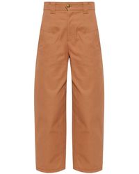 Chloé - Pantalones Con Trabillas Y Botones - Lyst