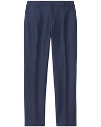 Filippa K - Hugo Pressed-Crease Tailored Trousers - Lyst