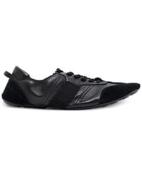 Gucci - Lace-Up Leather Sneakers - Lyst