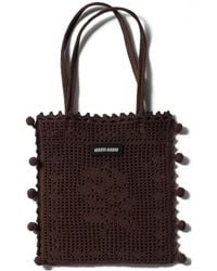Miu Miu - Cotton Crochet Handbag - Lyst