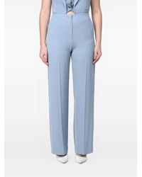 Hanita - Pressed-Crease Tailored Trousers - Lyst