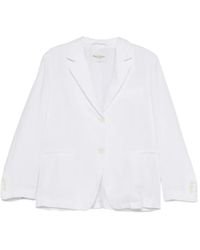 Marc O' Polo - Blazer Met Enkele Rij Knopen - Lyst