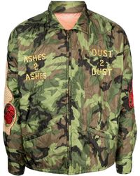 SAINT Mxxxxxx - Giacca Con Stampa Camouflage - Lyst